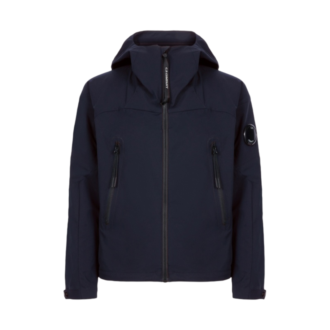 (키즈) C.P. 컴퍼니 U16 프로텍 후드 자켓 토탈 이클립스 블루 - 23SS((Kids) C.P. Company U16 Pro-Tek Hooded Jacket Total Eclipse Blue - 23SS) - 1