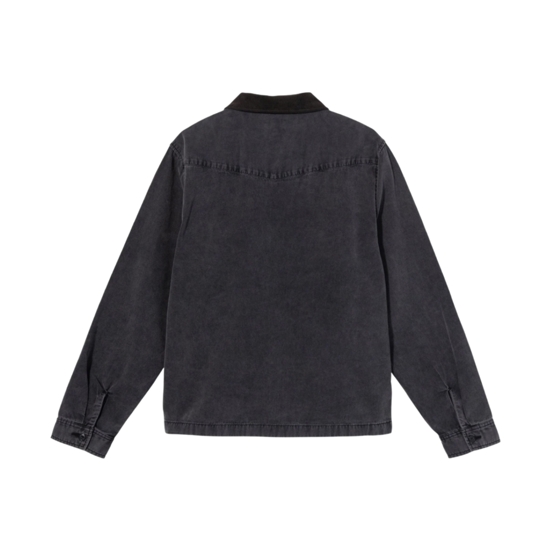 스투시 워시드 캔버스 워크 셔츠 블랙(Stussy Washed Canvas Work Shirt Black) - 2