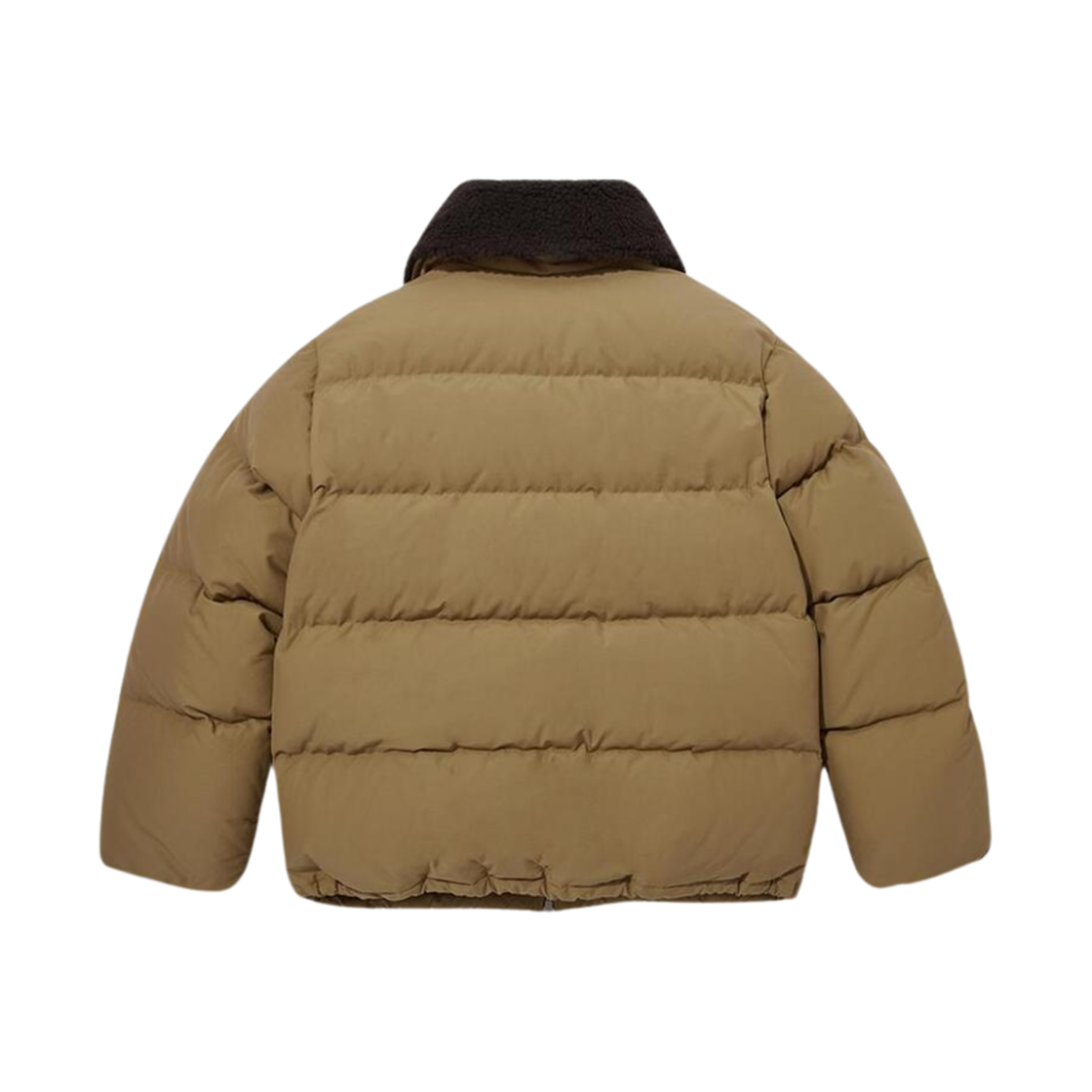 던스트 디태쳐블 셔링 칼라드 다운 자켓 카멜 브라운(Dunst Detachable Shearling Collared Down Jacket Camel Brown) - 3