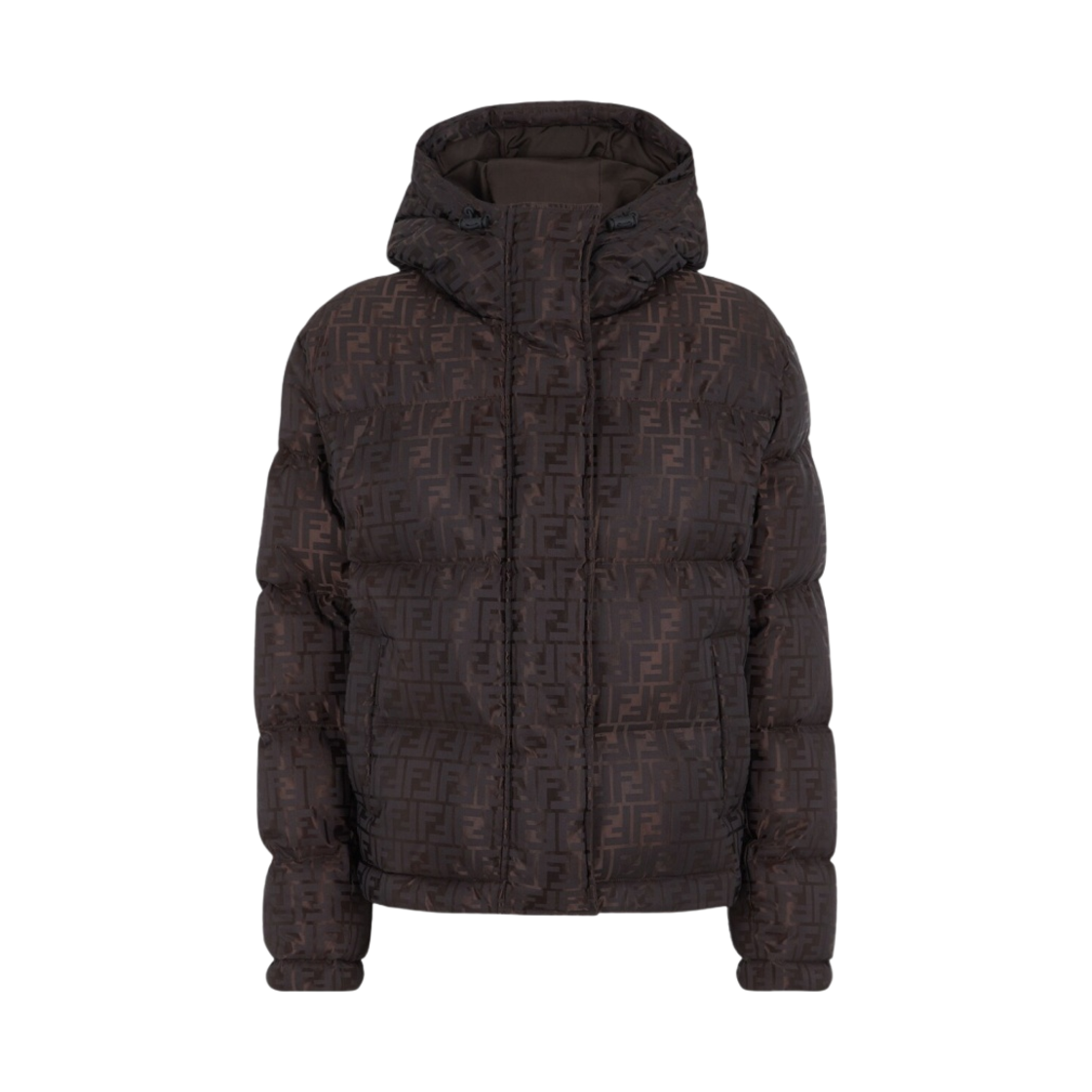펜디 테크니컬 패브릭 다운 자켓 브라운(Fendi Technical Fabric Down Jacket Brown)
