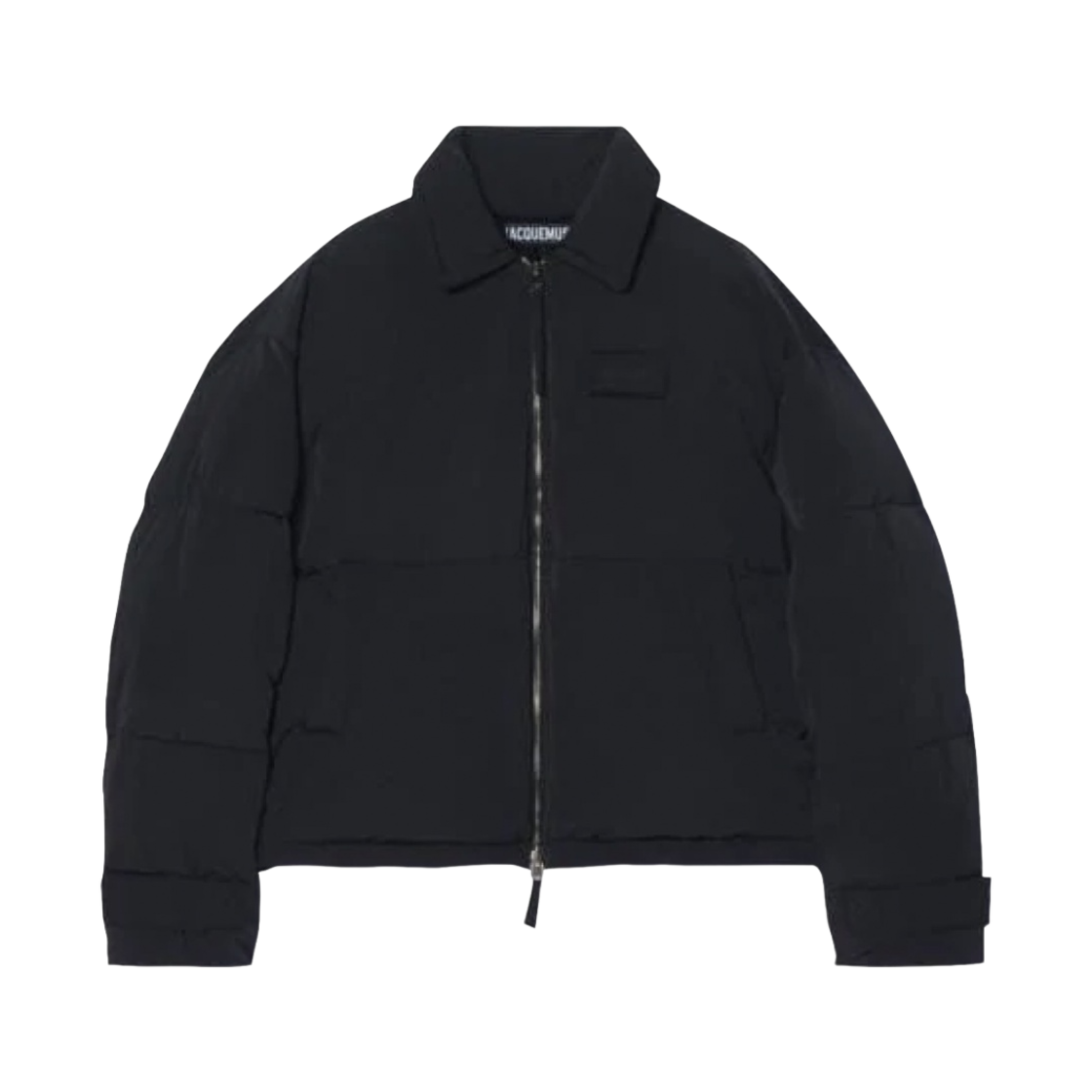 213BL03-213-132990 (W) Jacquemus La Doudoune Flocon Zipped Down Jacket Black