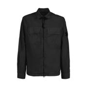 C.P. Company Taylon L Zipped Overshirt Black - 22SS