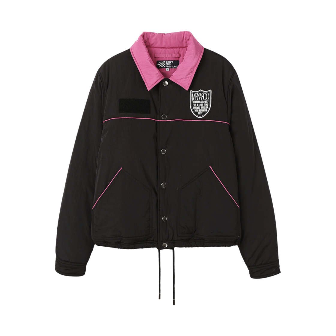 JK-PAD-BK Menasoo Padding Jacket Black