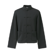 CDG China Jacket Polyester Jersey Black