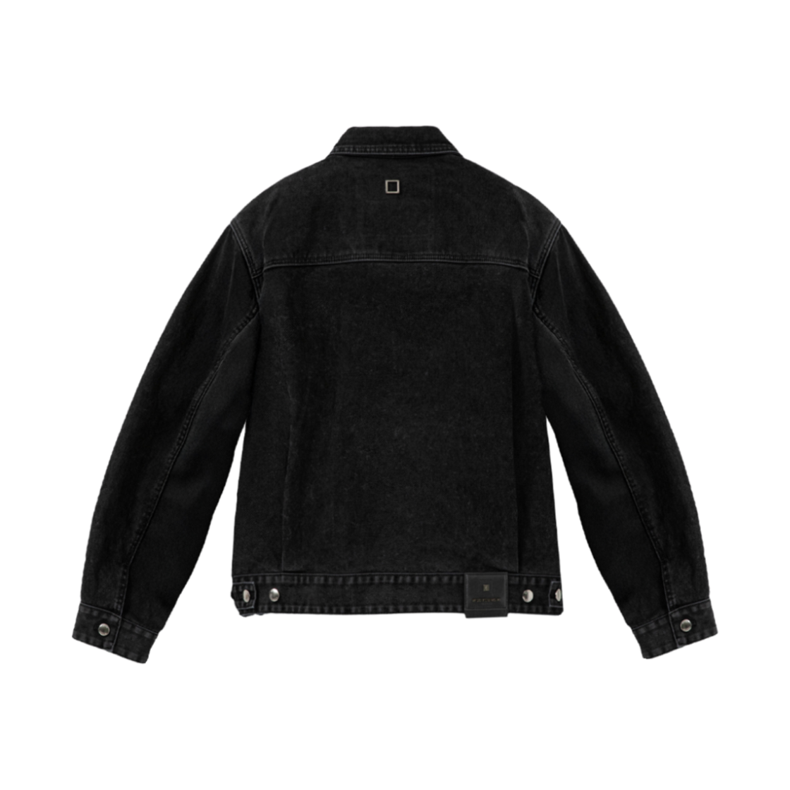 우영미 레귤러 데님 자켓 블랙 - 24FW(Wooyoungmi Regular Denim Jacket Black - 24FW) - 2
