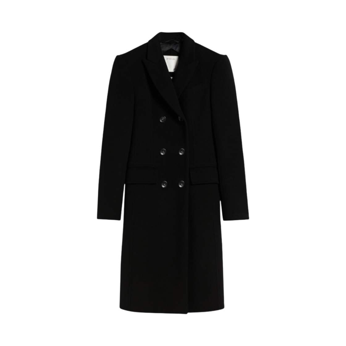 (W) 막스마라 모르가나 버진 울 코트 블랙((W) Max Mara Morgana Virgin Wool Coat Black) - 1