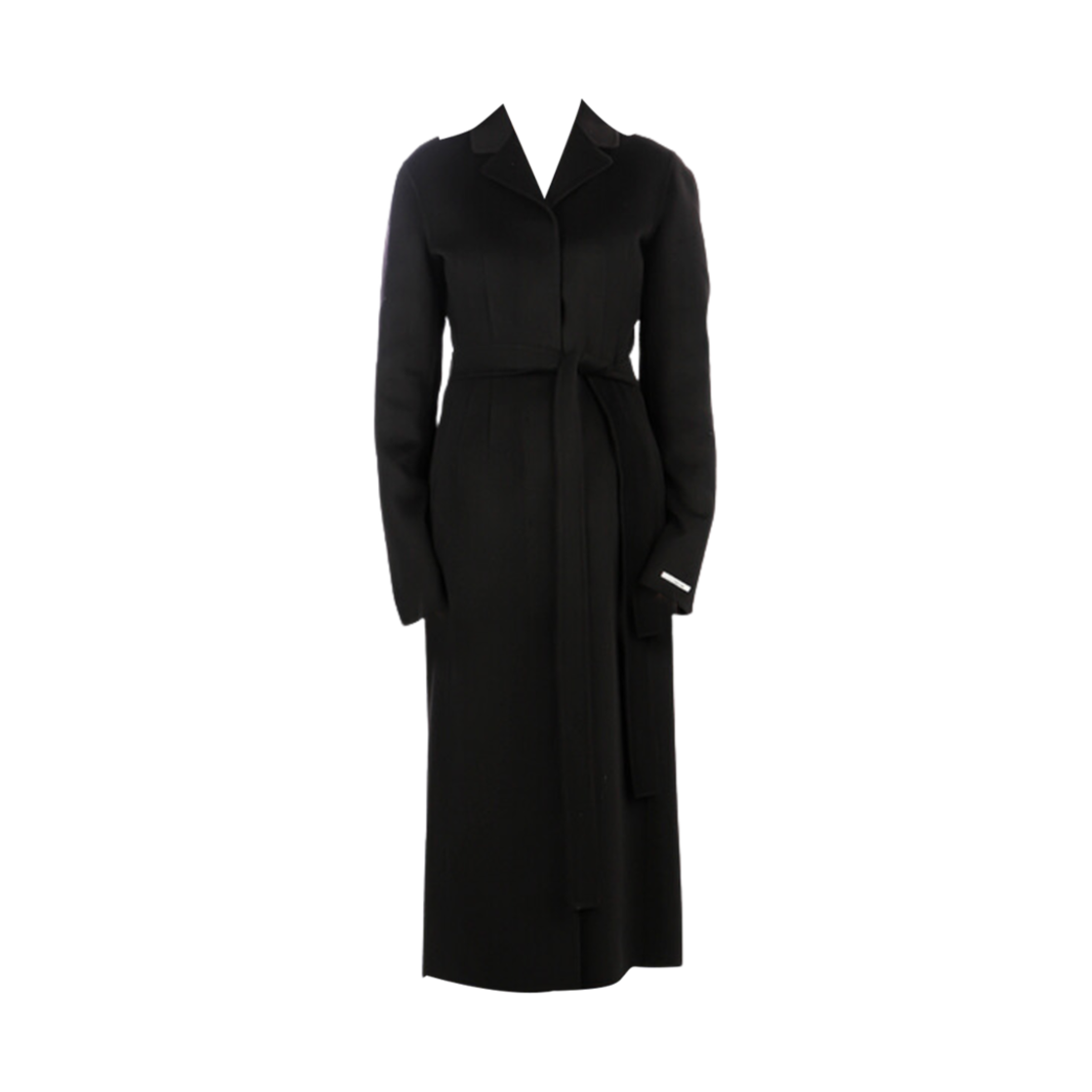 EVA-004 (W) Max Mara Eva Wool Coat Black