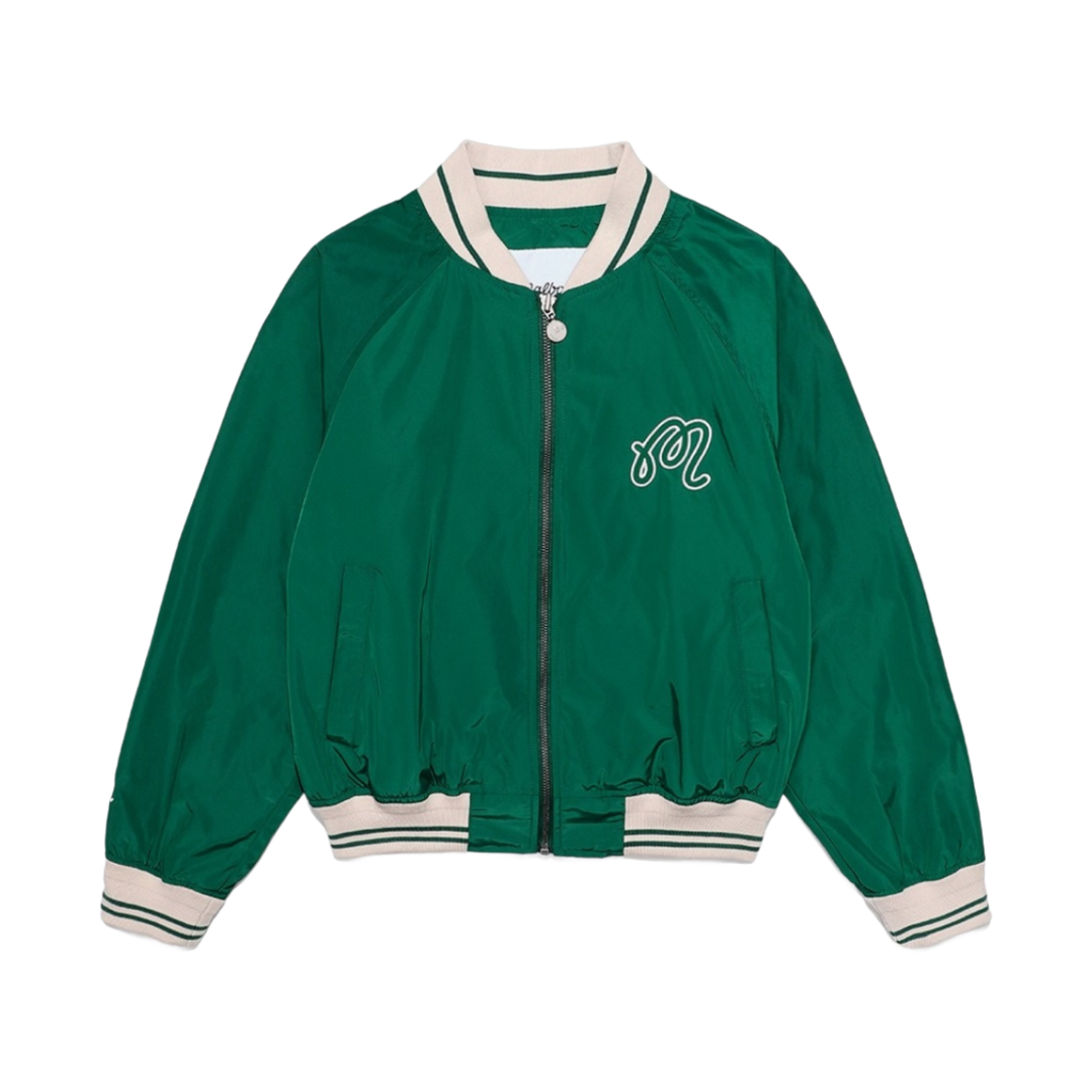 MALBON ♥ [WOMAN] Tiger Bucket Stadium Jacket /追跡付 W) 말본 골프 타이거 버킷 스타디움 자켓 그린 | Malbon Golf