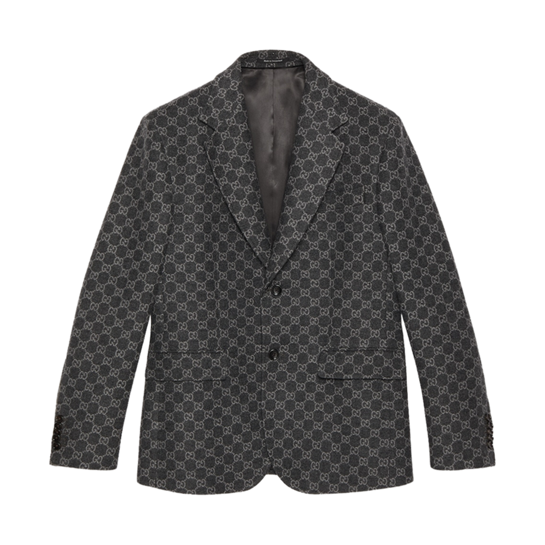 구찌 GG 플란넬 자켓 다크 그레이 그레이(Gucci GG Flannel Jacket Dark Grey Grey) - 1