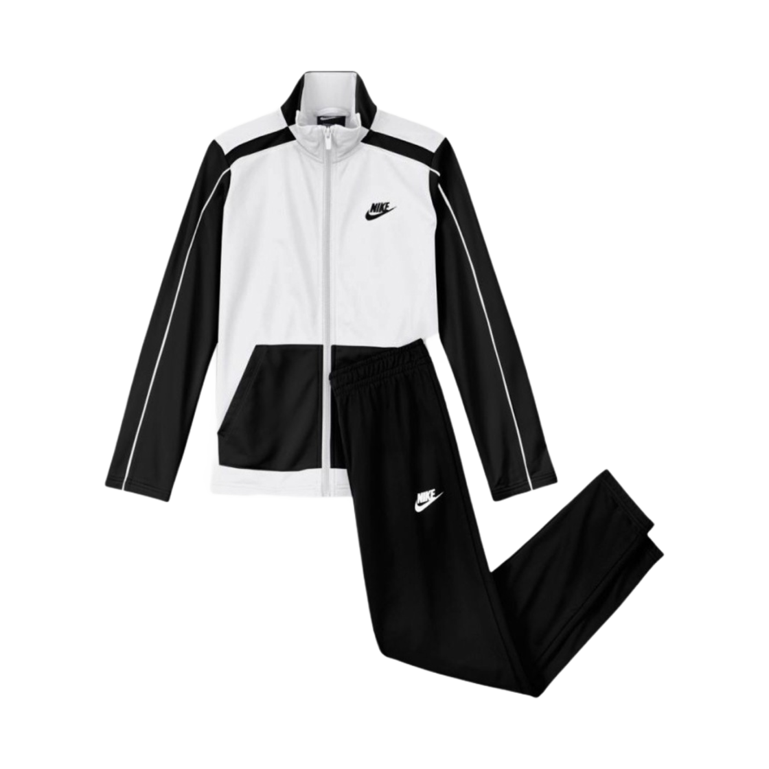 키즈) 나이키 NSW 트랙 수트 화이트 Nike KREAM