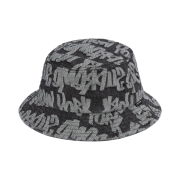 Supreme Fat Tip Jacquard Denim Crusher Black - 22SS