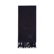 Loro Piana Grande Unita Cashmere Scarf Navy Blue