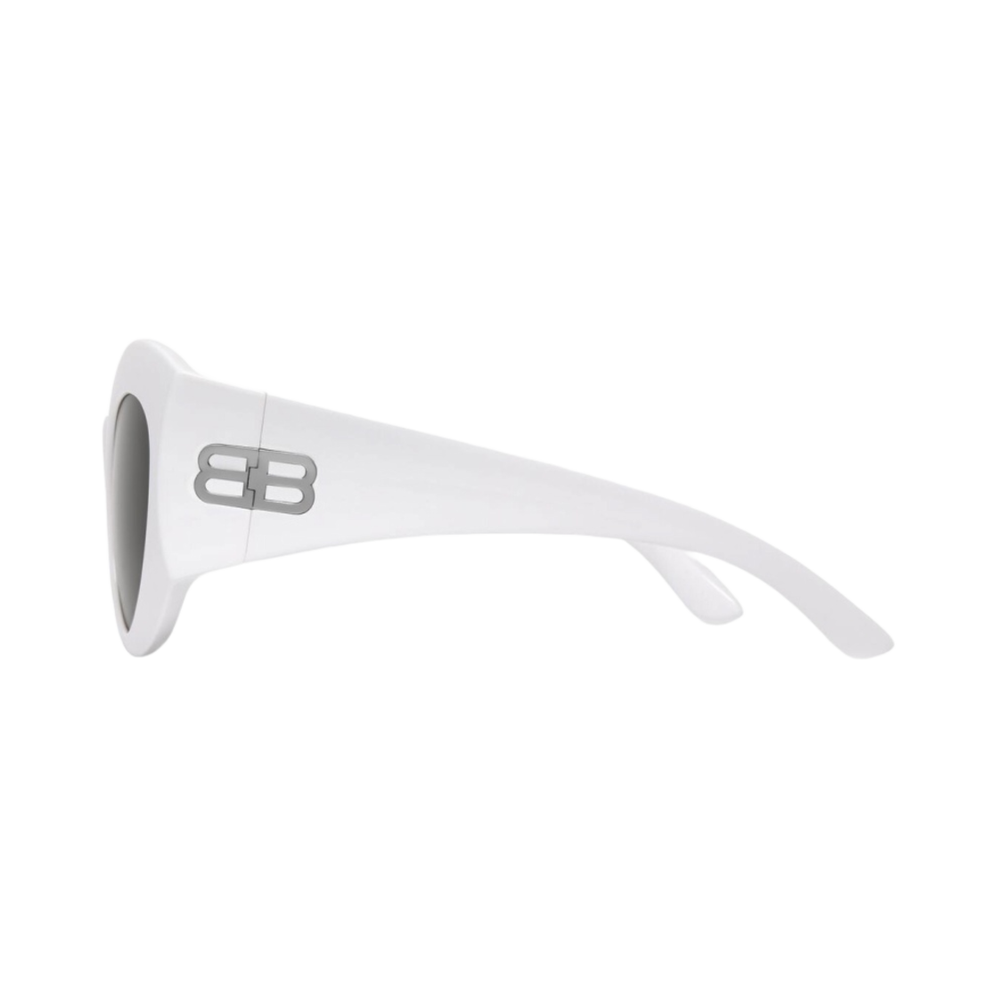 발렌시아가 아워글래스 라운드 선글라스 화이트(Balenciaga Hourglass Round Sunglasses White) - 3