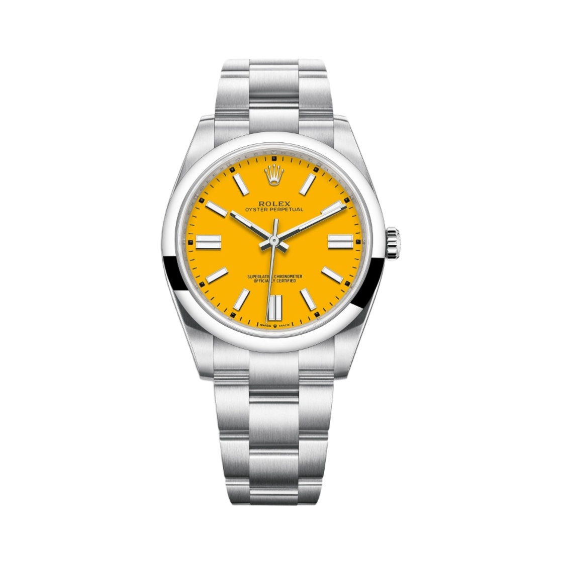 롤렉스 오이스터 퍼페추얼 41mm 124300 옐로우 오이스터(Rolex Oyster Perpetual 41mm 124300 Yellow Oyster)