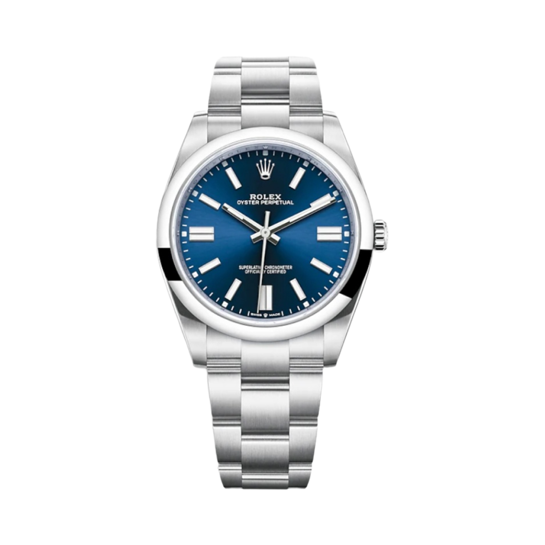 롤렉스 오이스터 퍼페추얼 41mm 124300 브라이트 블루 오이스터(Rolex Oyster Perpetual 41mm 124300 Bright Blue Oyster)