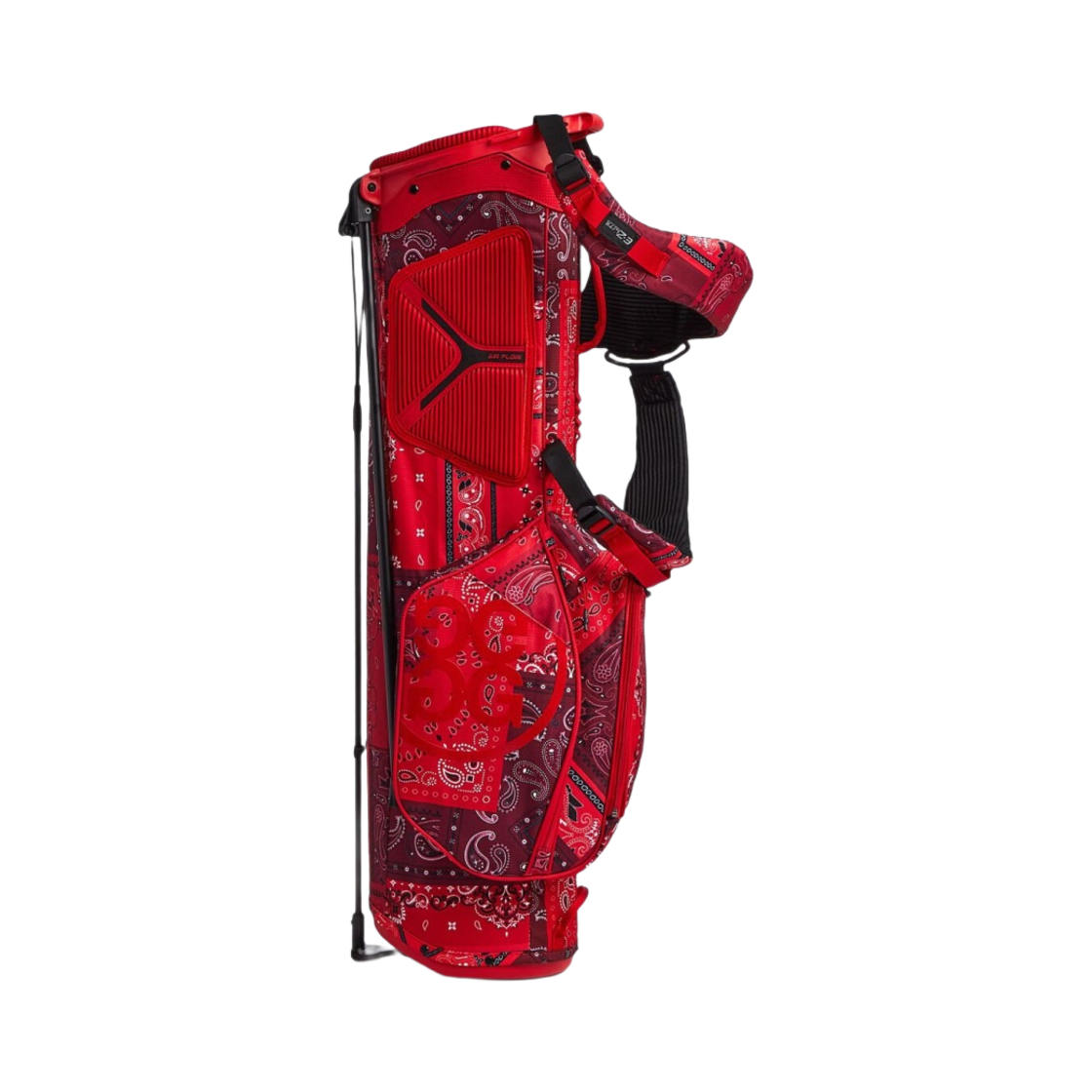 지포어 반다나 라이트웨이트 캐리 골프백 루비(G/Fore Bandana Lightweight Carry Golf Bag Ruby)
