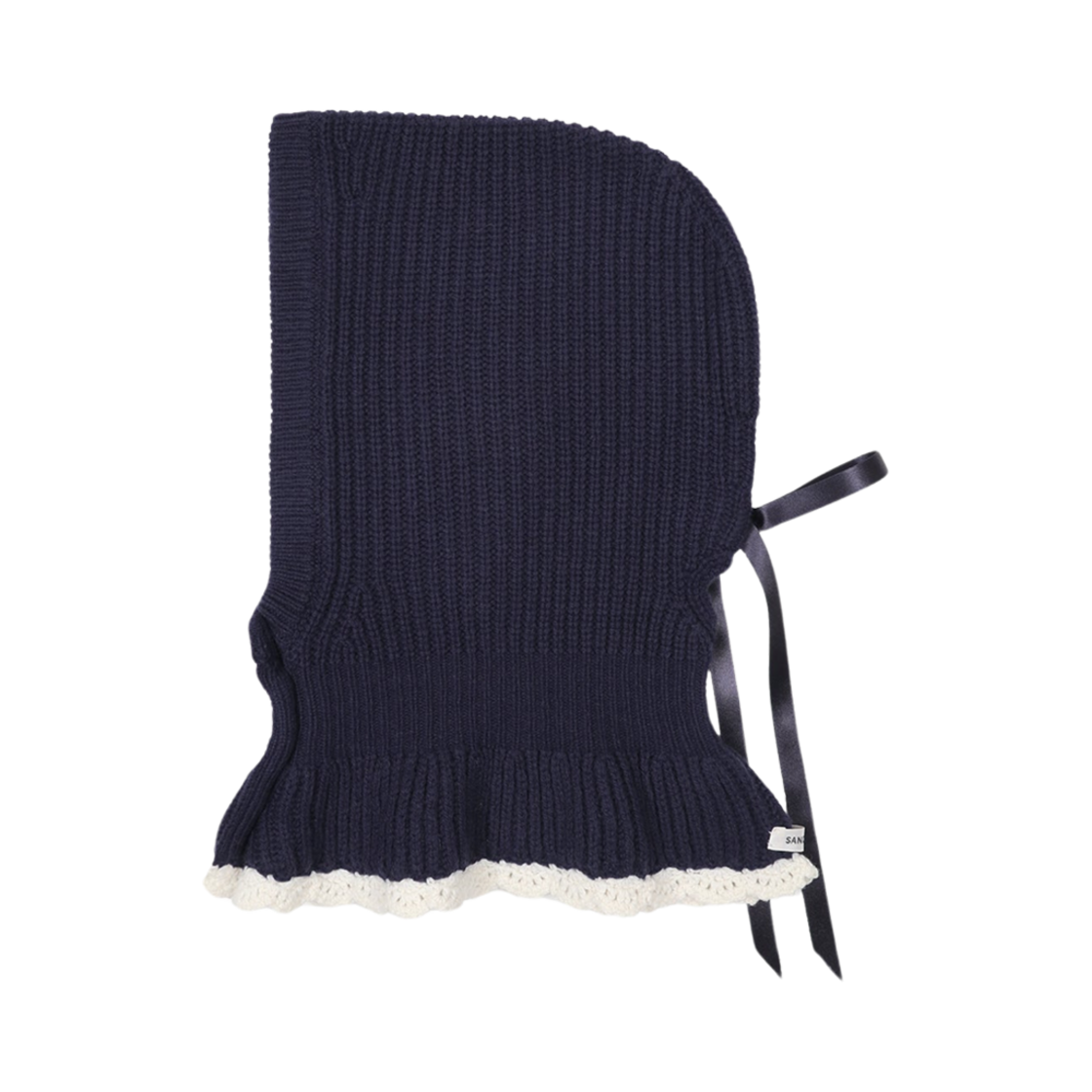 (W) 샌디 리앙 카디 발라클라바 네이비((W) Sandy Liang Kady Balaclava Navy)