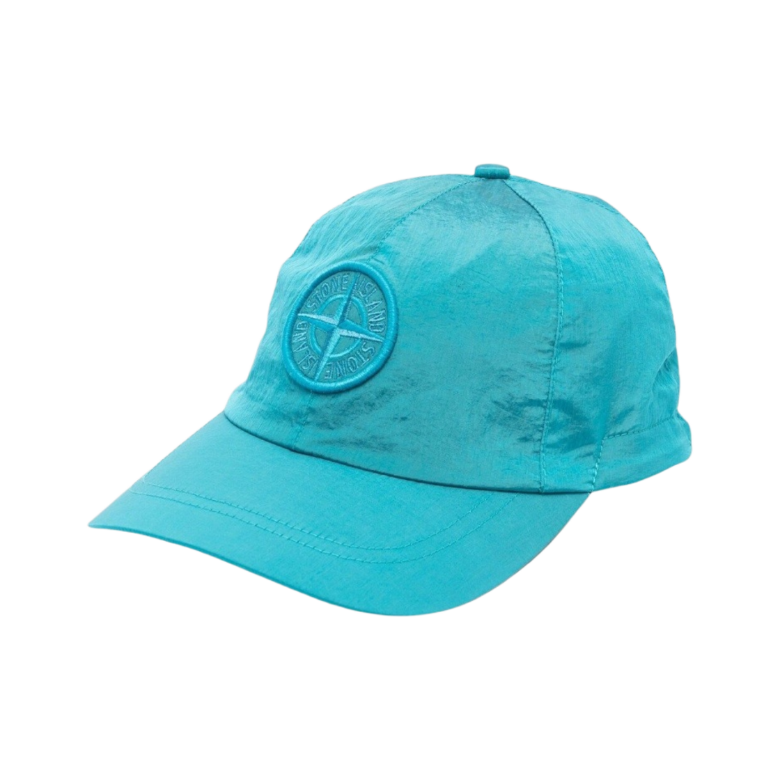 스톤 아일랜드 99576 나일론 메탈 6-패널 캡 터콰이즈 - 23SS(Stone Island 99576 Nylon Metal 6-Panel Cap Turquoise - 23SS) - 1