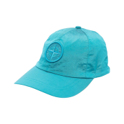 Stone Island 99576 Nylon Metal 6-Panel Cap Turquoise - 23SS