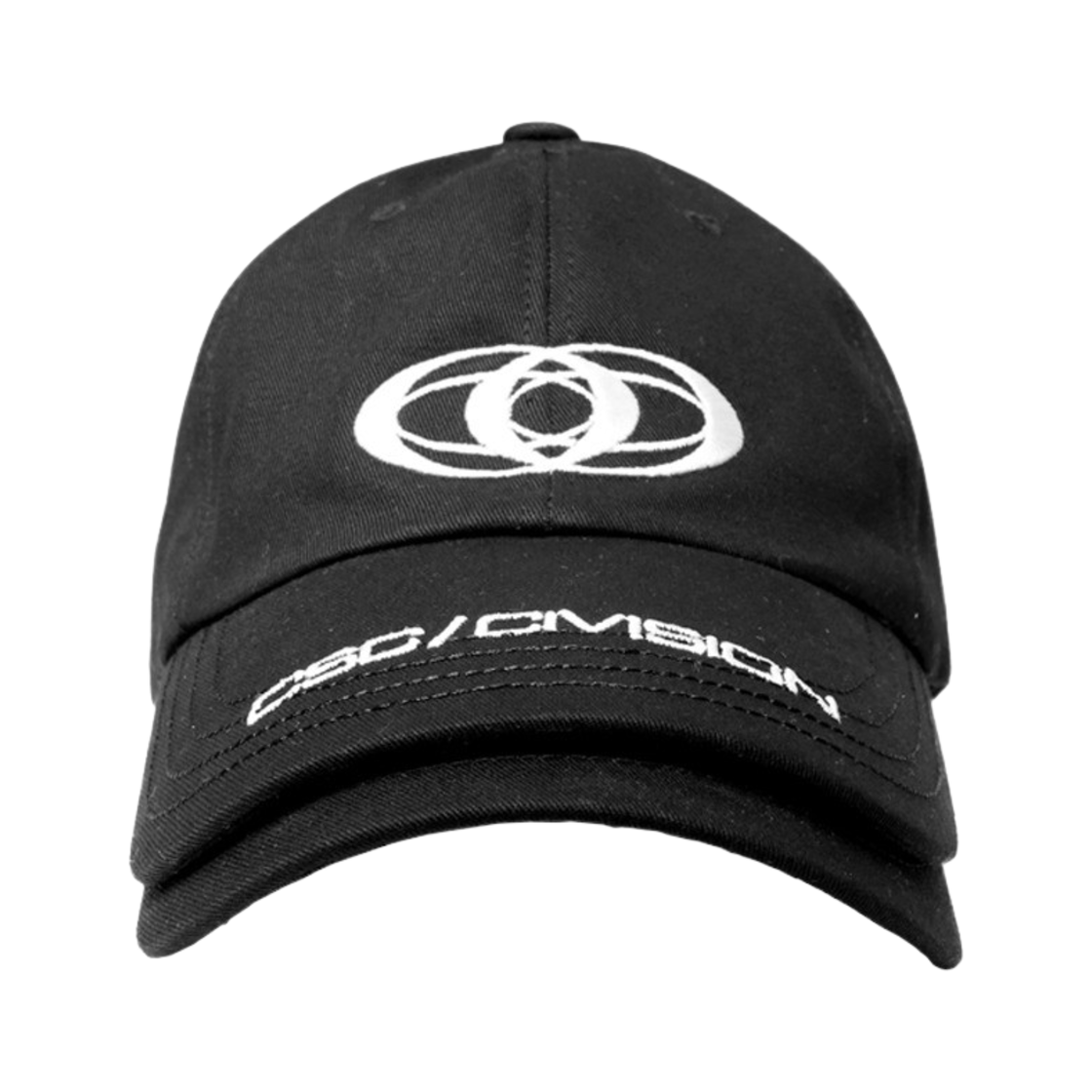 씨비전 바이 씨에스씨 더블 브림 캡 블랙(Civision by CSC Double Brim Cap Black)