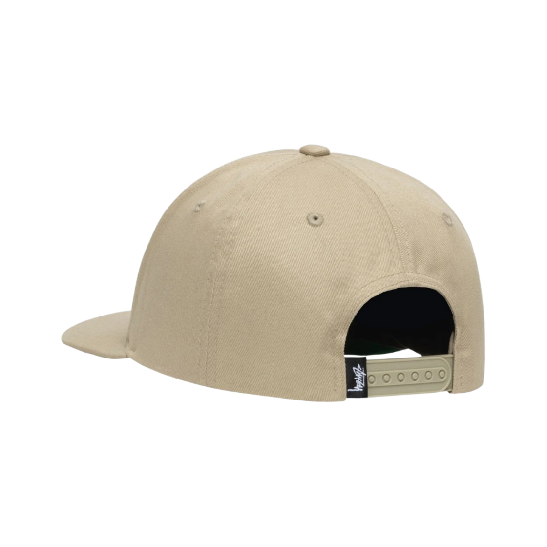 스투시 스월리 S 로우 프로 캡 카키(Stussy Swirly S Low Pro Cap Khaki) - 2