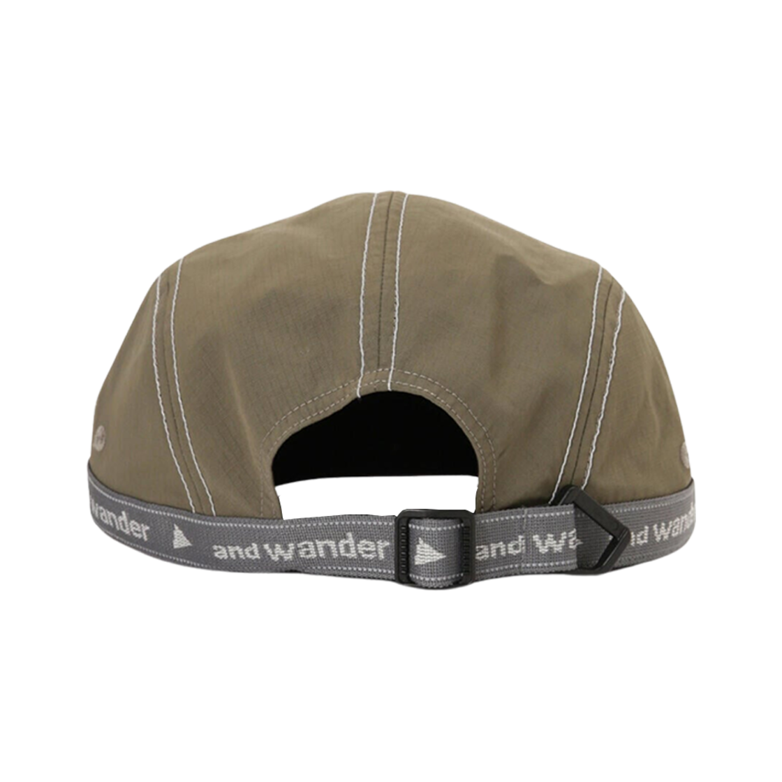 앤드 원더 JQ 테이프 캡 카키(And Wander JQ Tape Cap khaki) - 2