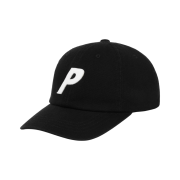 Palace P 6-Panel Cap Black - 23FW