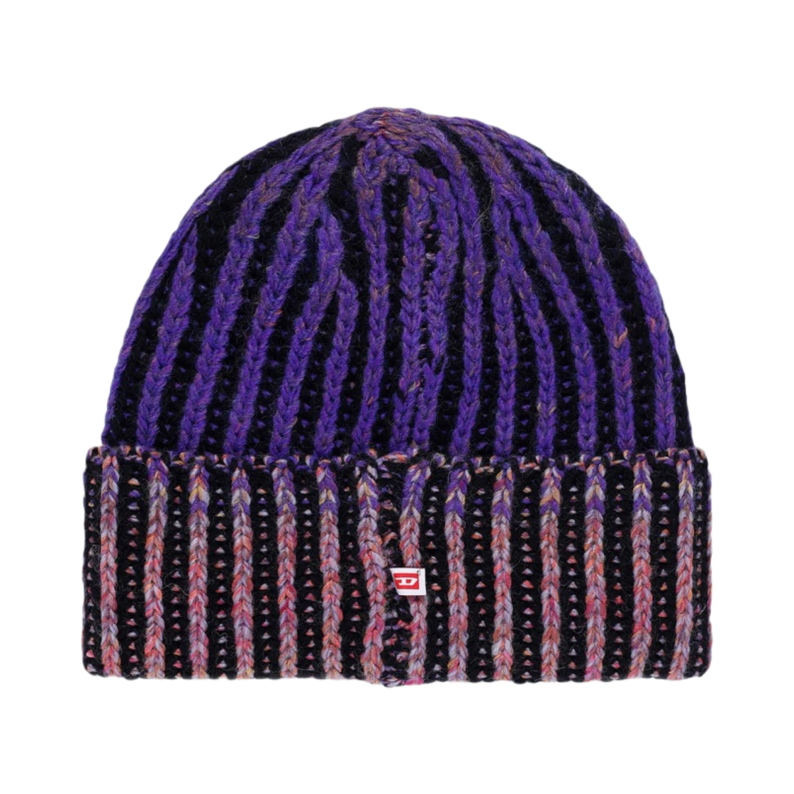 디젤 K-락포드 플래팅 니트 비니 멀티컬러(Diesel K-Rockford Plated Knit Beanie Multicolor) - 2