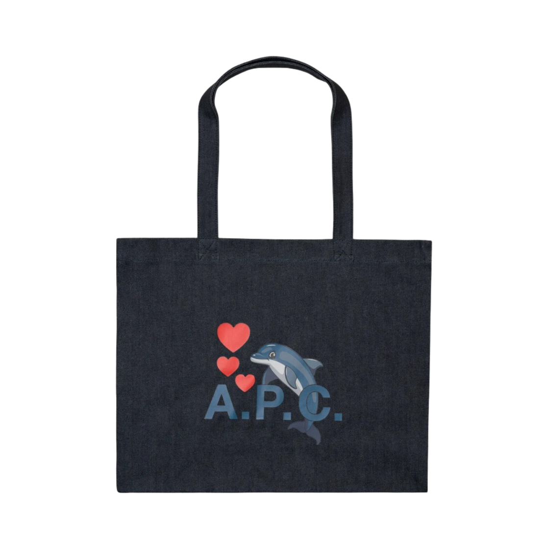 아페쎄 다이앤 도핀 쇼핑백 인디고(A.P.C. Diane Dauphin Shopping Bag Indigo)