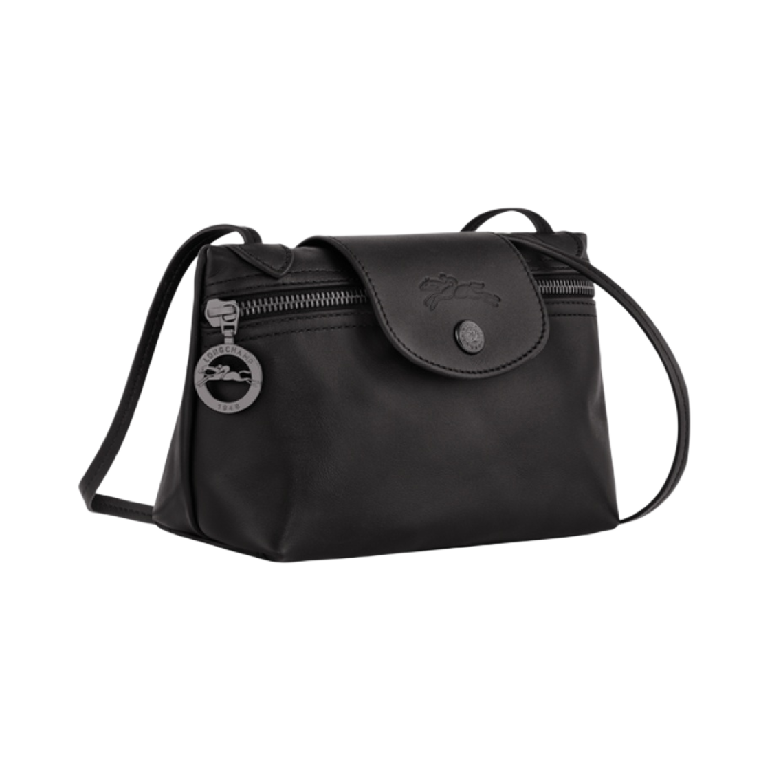 롱샴 르 플리아쥬 엑스트라 크로스바디백 블랙(Longchamp Le Pliage Xtra Crossbody Bag Black) - 2