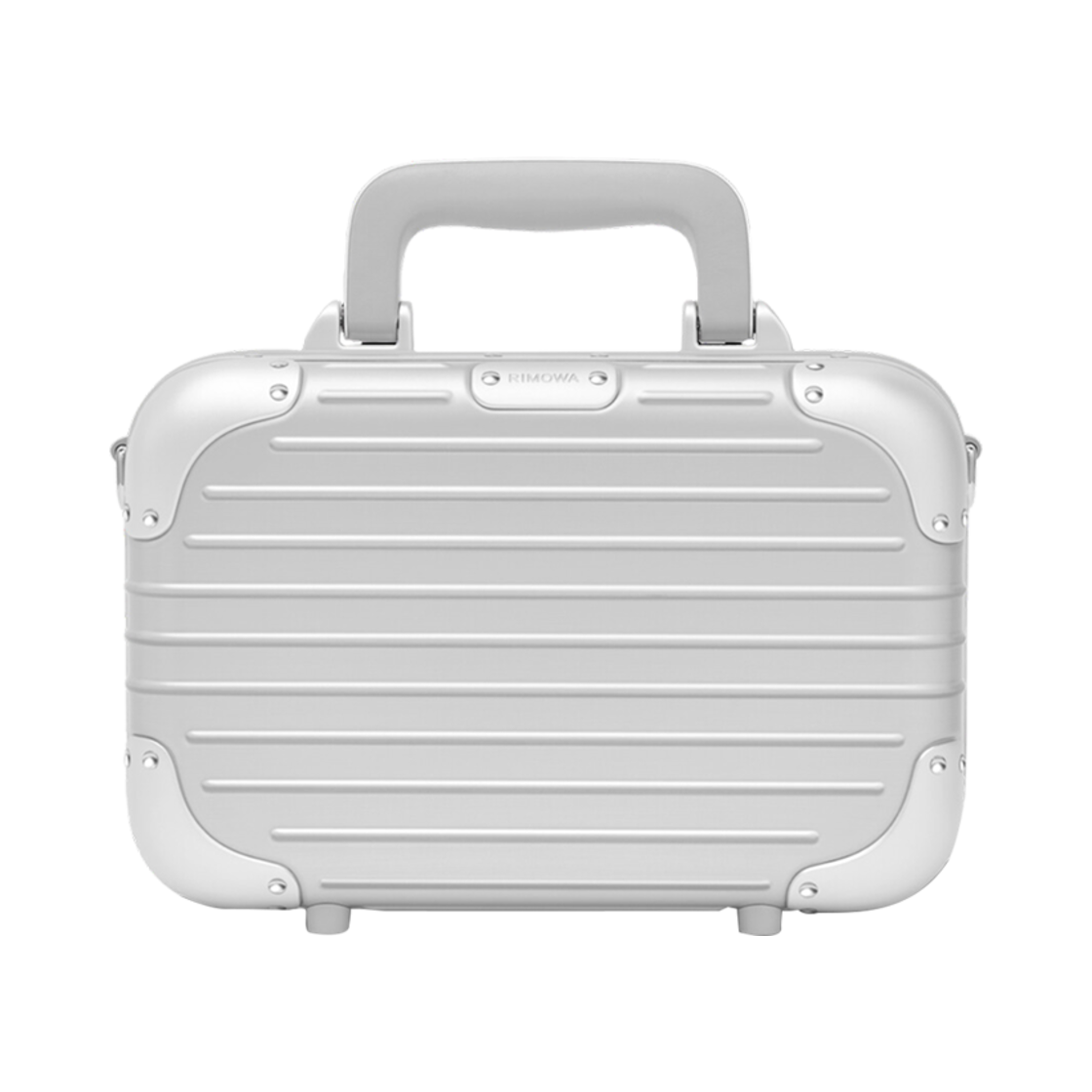리모와 오리지널 백 알루미늄 크로스바디백 실버(Rimowa Original Bag Aluminium Crossbody Bag Silver)