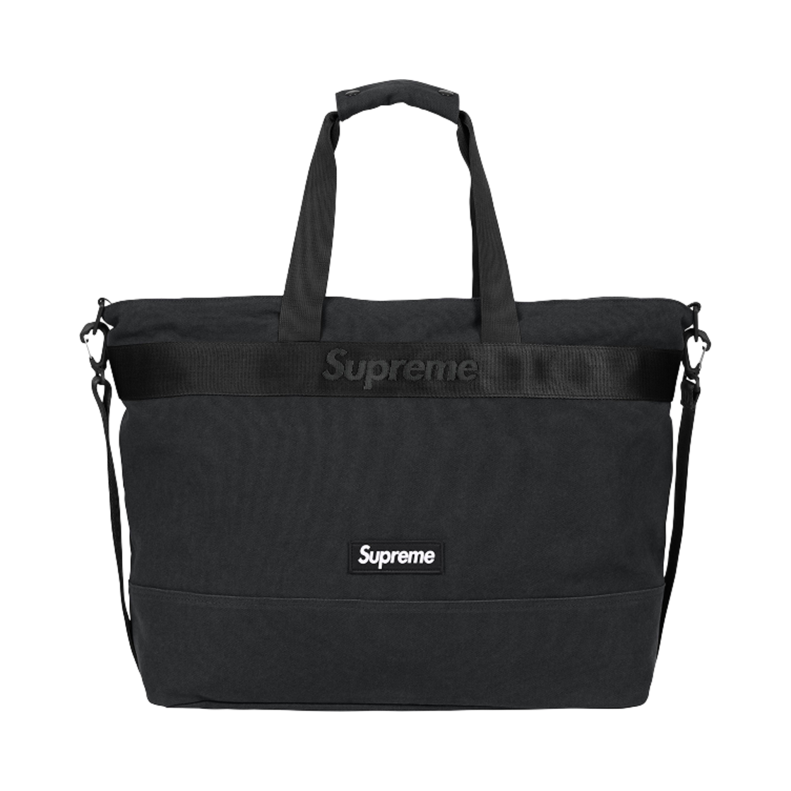 슈프림 토트백 블랙 - 23FW | Supreme | KREAM