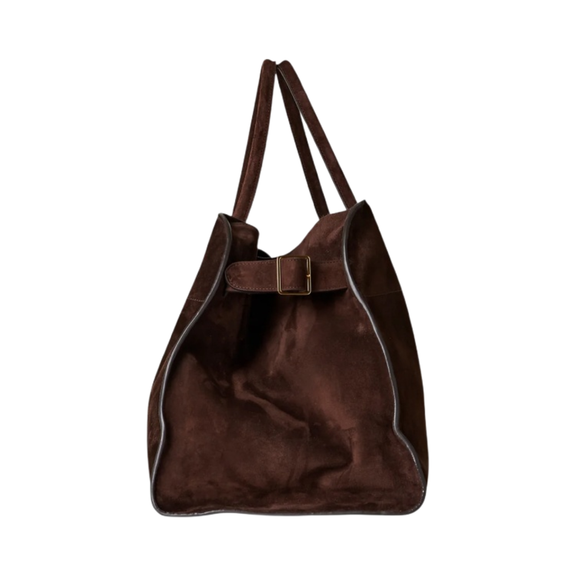 더 로우 소프트 마고 17 스웨이드 백 모카(The Row Soft Margaux 17 Bag in Suede Mocha) - 3