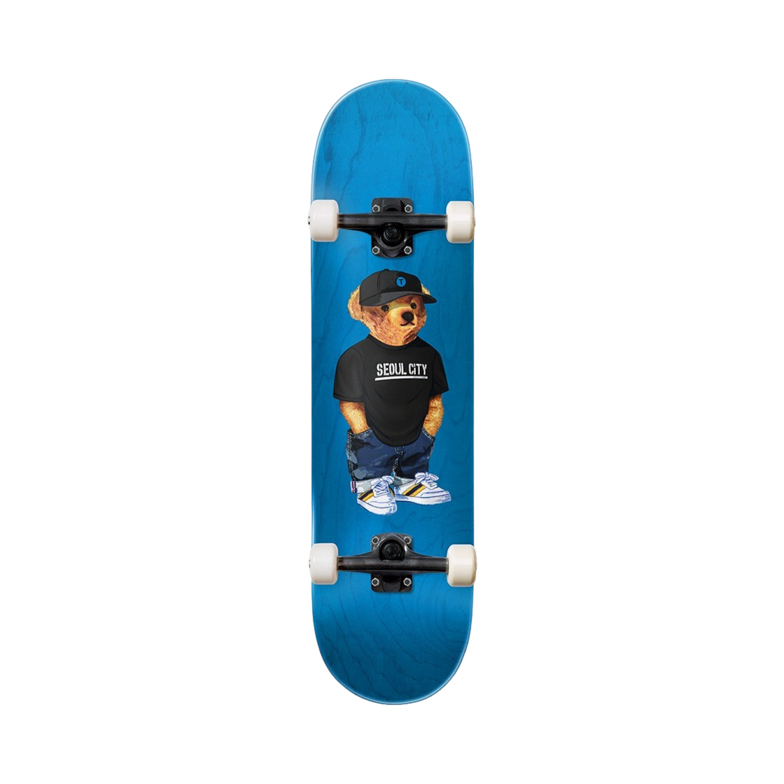 P000BEPG Timber Skateboard x Grizzly Bear Blue Skateboard Complete 8.0