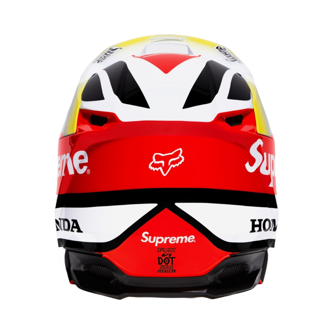 슈프림 x 혼다 x 폭스 레이싱 V1 헬멧 레드 - 19FW(Supreme x Honda x Fox Racing V1 Helmet Red - 19FW) - 4