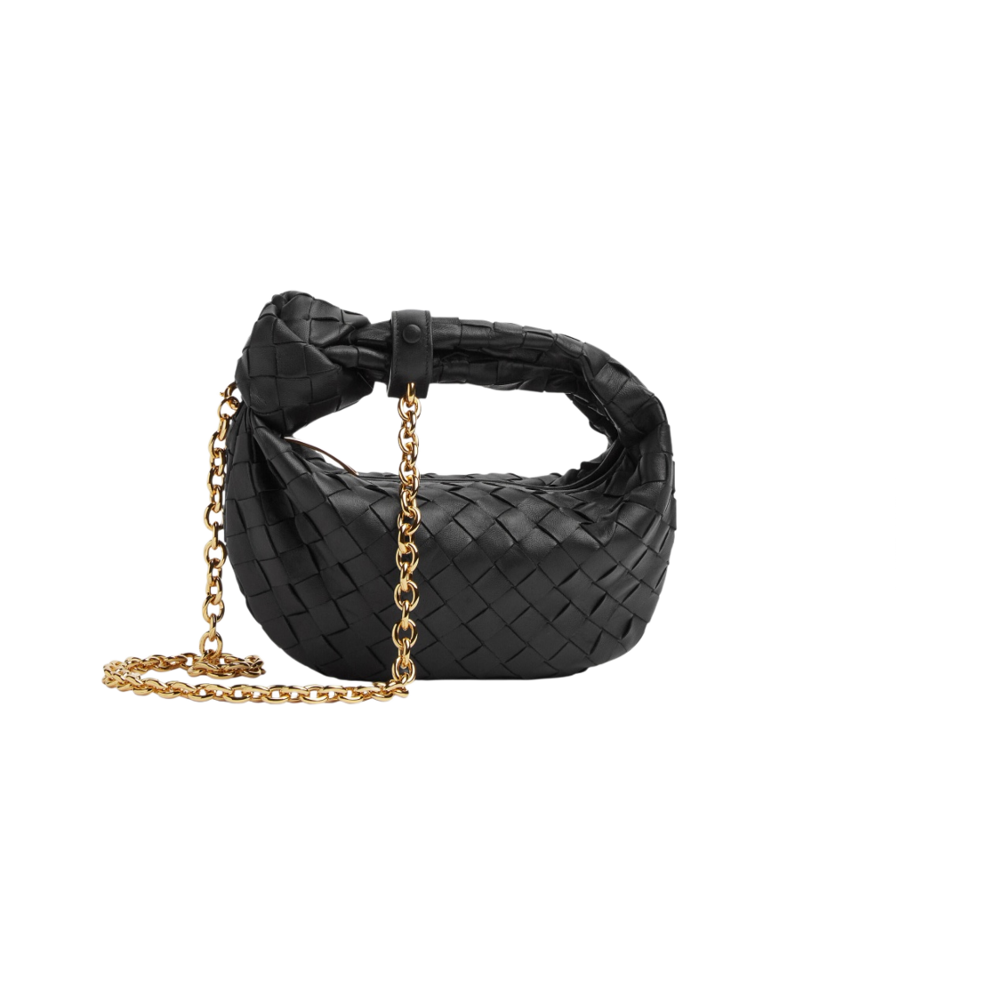 보테가 베네타 미니 레더 조디백 블랙(Bottega Veneta Mini Leather Jodie Black) - 1