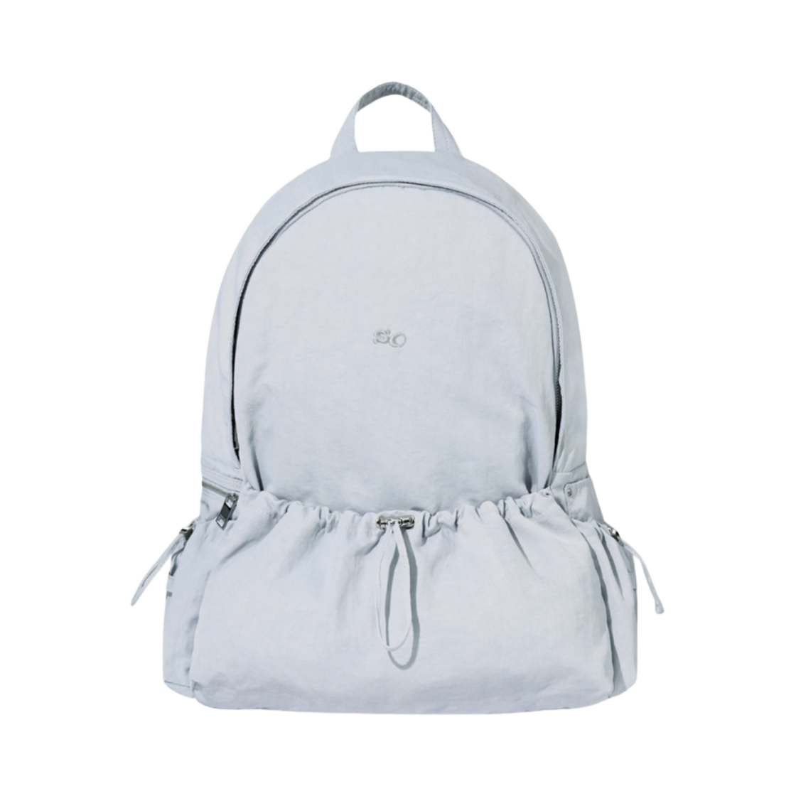 스탠드 오일 타이드 백팩 포그 블루(Stand Oil Tied Backpack Fog Blue)