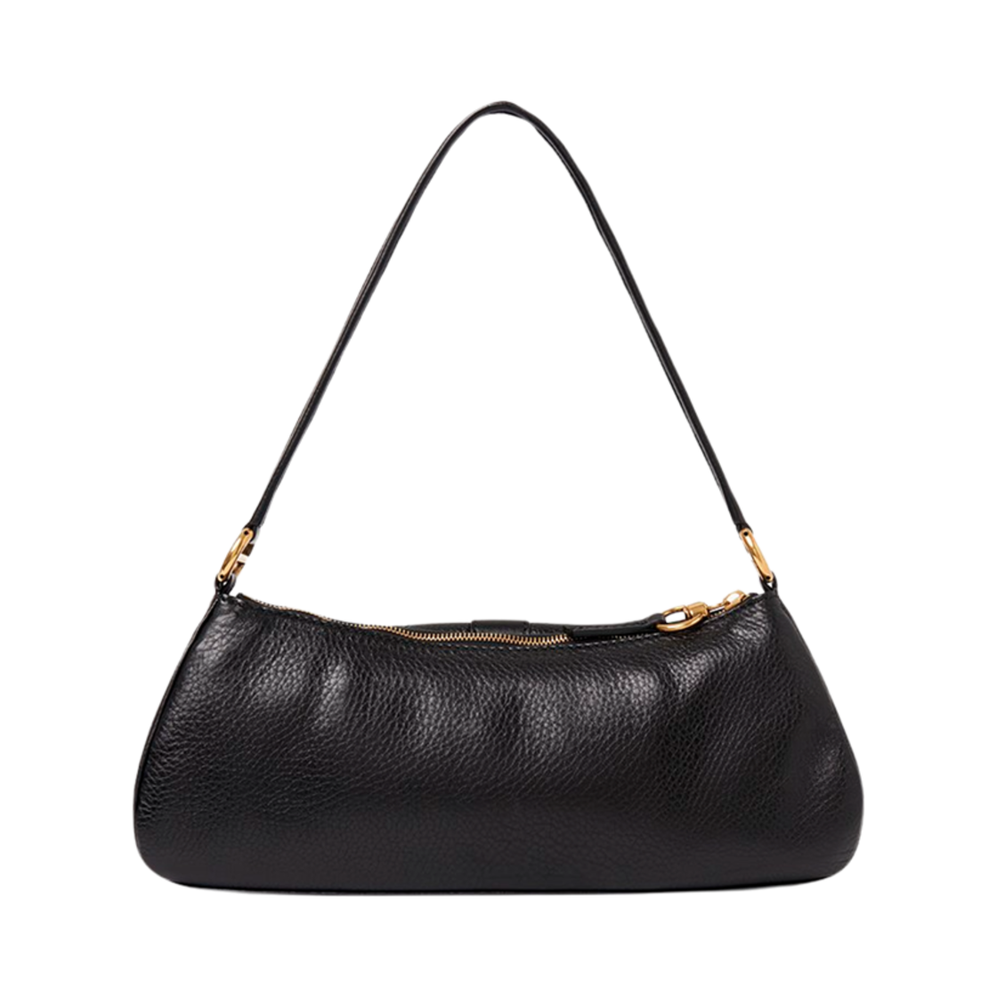 끌로에 그레인드 레더 더 99 숄더백 블랙(Chloe The 99 Shoulder Bag in Grained Leather Black) - 2
