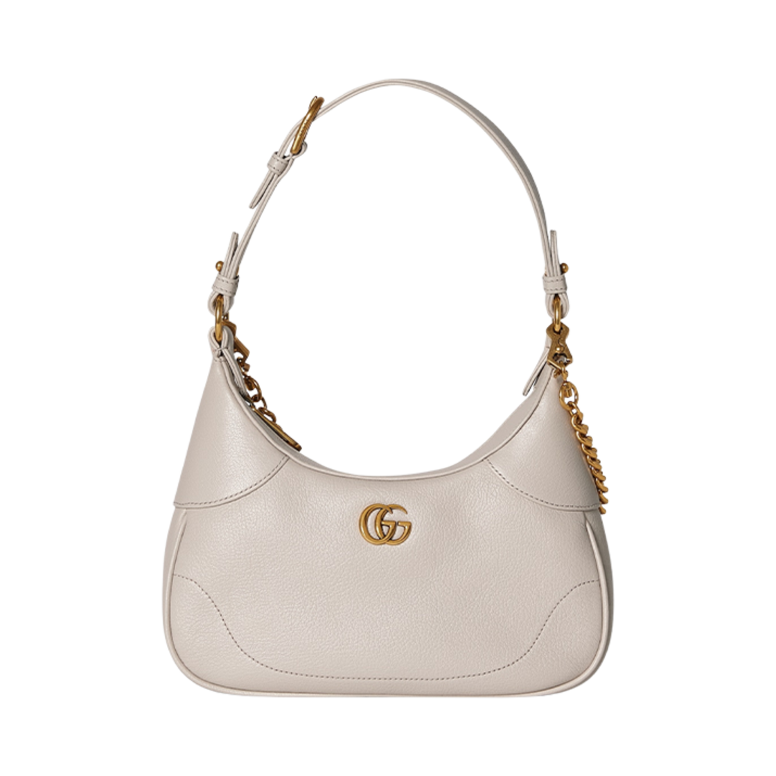 구찌 아프로디테 스몰 숄더백 라이트 그레이 레더(Gucci Aphrodite Small Shoulder Bag Light Gray Leather) - 1