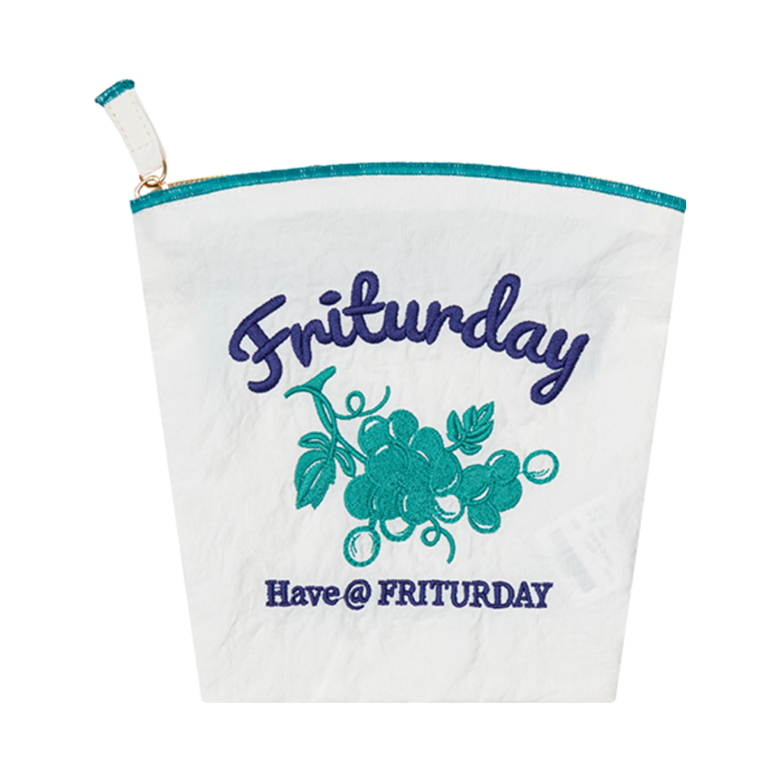 F243AC04 Fritur Friturday Grape Pouch White_F243AC04