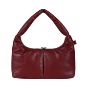 Fillintheblank Soft Basket Hobo Bag SBurgundy