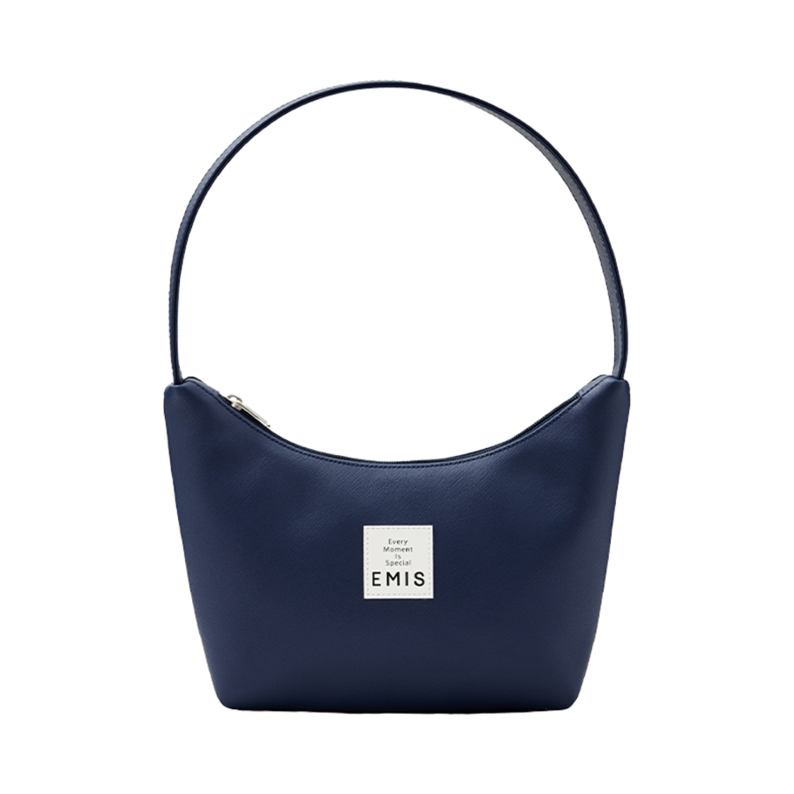 ☆EMIS☆ NEW ENAMEL HOBO BAGCREAM m1037_1334219 NEW ENAMEL HOBO BAG-BLACK - EMIS