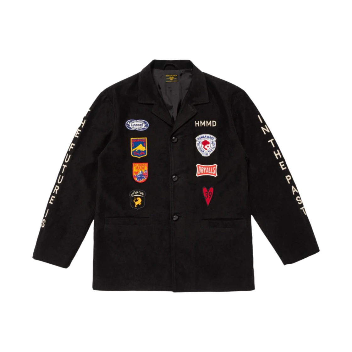 휴먼 메이드 수베니어 블레이저 블랙(Human Made Souvenir Blazer Black) - 1