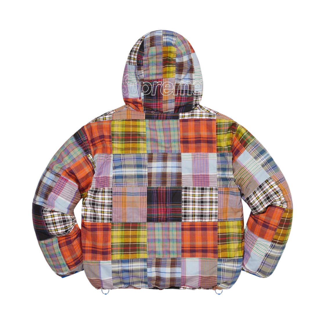 - Supreme Madras Reversible Windstopper Puffer Jacket Multicolor - 23SS - #2