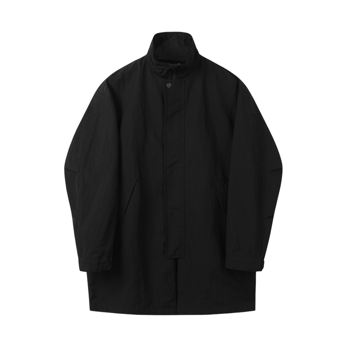 커스텀멜로우 아울렛 하이넥 파카 블랙(Customellow Outlet Highneck Parka Black) - 1