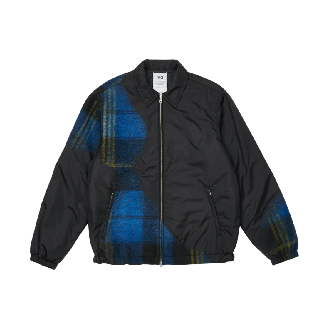 팔라스 x Y-3 니들 펀치 나일론 울 코치 자켓 블랙 - 22FW(Palace x Y-3 Needle Punch Nylon Wool Coach Jacket Black - 22FW) - 1