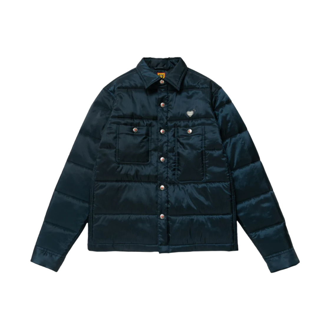 휴먼 메이드 퀼티드 셔츠 자켓 네이비(Human Made Quilted Shirt Jacket Navy) - 1