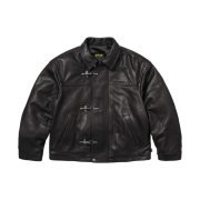 Supreme x Schott Leather Clip Jacket Black - 25SS