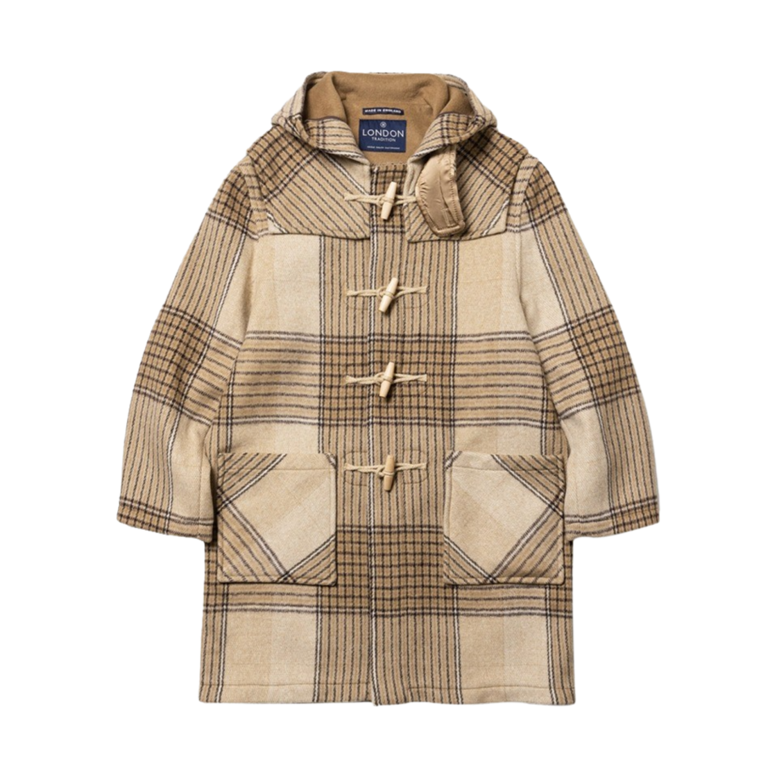 런던 트레디션 마틴 맨즈 더플 코트 비큐나 D13