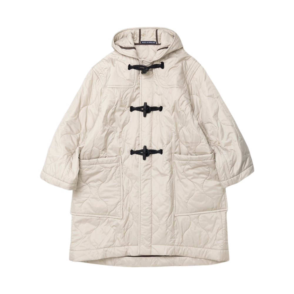 런던 트레디션 멜리나 레이디스 퀼티드 코트 네츄럴 클레이(London Tradition Melina Ladies Quilted Coat Natural Clay)